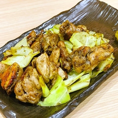 鶏ももの炭火焼き