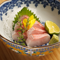 本日の鮮魚お造り