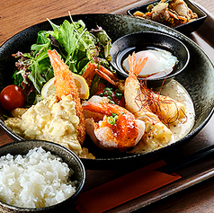 食堂カフェ まんざいらくのコース写真