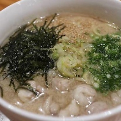 もつ焼き屋のラーメン