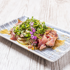 鶏ももたたきネギまみれ