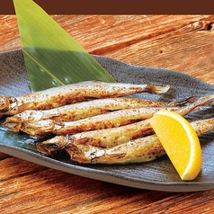 子持ちししゃも/ガーリックトースト