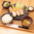 料理メニュー写真&nbsp;黒豚上ロースとんかつ定食(150g)