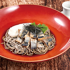 さぐし鰊(にしん)の冷やし山かけそば