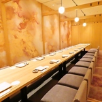 大人数の宴会まで対応可能です。レイアウト等もご相談ください。