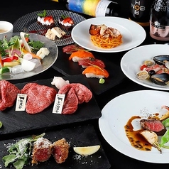 厳選されたお肉とイタリアンを味わうご宴会コース
