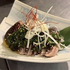鰹のカルパッチョ