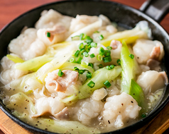 シロコロネギ鉄板焼き