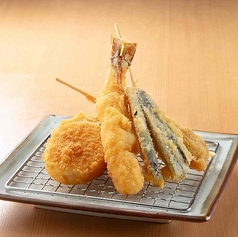 わたくしの大海老入り串揚げ5種盛り