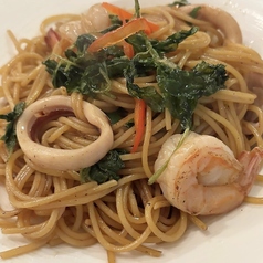 スパイシーシーフードスパゲッティ Spicy Seafood Spaghetti