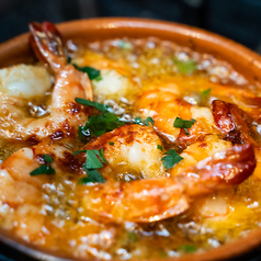 エビのアヒージョ～バゲット6枚付き～