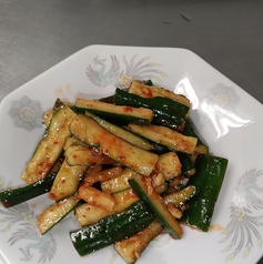 きゅうりの辛み和え