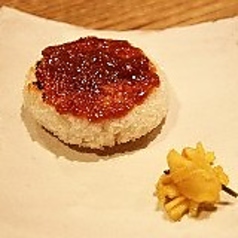 にんにく味噌の焼おにぎり