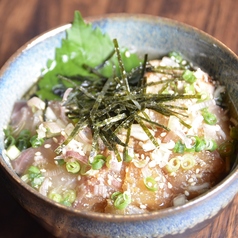 ゴマダレ鮮魚のお茶漬け