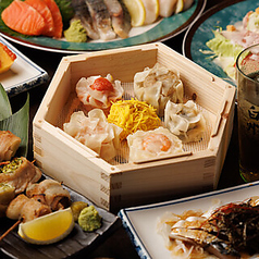 全席個室 焼売と野菜巻き串 和が家 赤坂見附店のコース写真