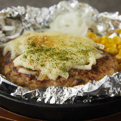 鉄板ハンバーグ