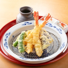 大海老と季節野菜の天ぷら（2人前）