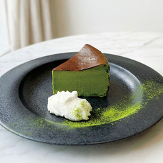 抹茶バスクチーズケーキ