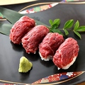 料理メニュー写真&nbsp;炙りヒレ肉寿司