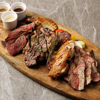 本格ステーキで味わう贅沢な肉料理