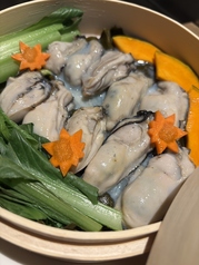 牡蠣が昆布と蒸籠蒸し 10ヶ/6ヶ