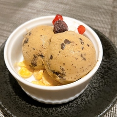 エスプレッソ&クッキーのアイス