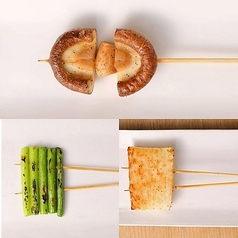 野菜串焼き各種