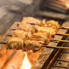 炭火で手稲に焼き上げるこだわりの串焼き