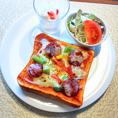 ピザトースト　pizza toast