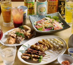 若鶏 だるまのコース写真