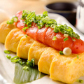 料理メニュー写真 明太だし巻き卵