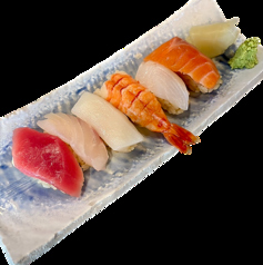 おまかせ寿司6貫盛り合わせ