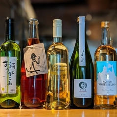全国から届く80種類以上の日本ワインをボトルワインで！