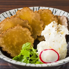 いぶりがっこクリームチーズ