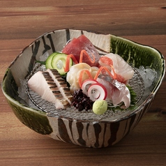 一例）豊浜産　天然鯛のお刺身