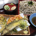 料理メニュー写真 鮎の天ぷら盛り合わせ