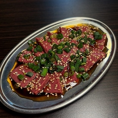 牛ハツのカルパッチョ