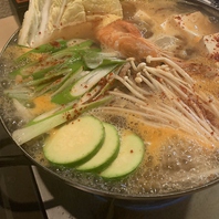『本格な韓国料理』海鮮鍋