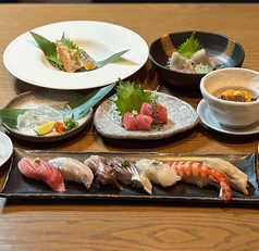 鮨いがらしのコース写真