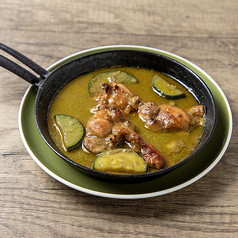 グリルチキングリーンカレー