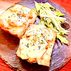 鯖カレーブルスケッタ