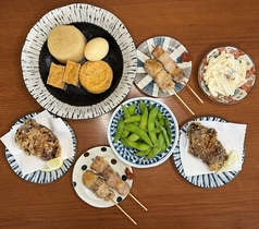 焼きとり おでん 富まるのコース写真