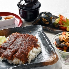 Lunch Timeー Seiryu Set set ー（"Kakogawa's specialty katsu-meshi"）