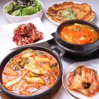 【本格韓国料理をご堪能】