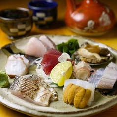 旬魚の盛り合わせ