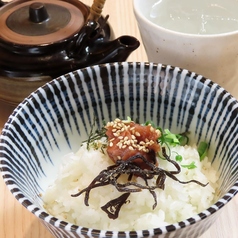 お茶漬け【明太子・タタキ梅昆布】