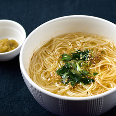 鶏だしにゅうめん