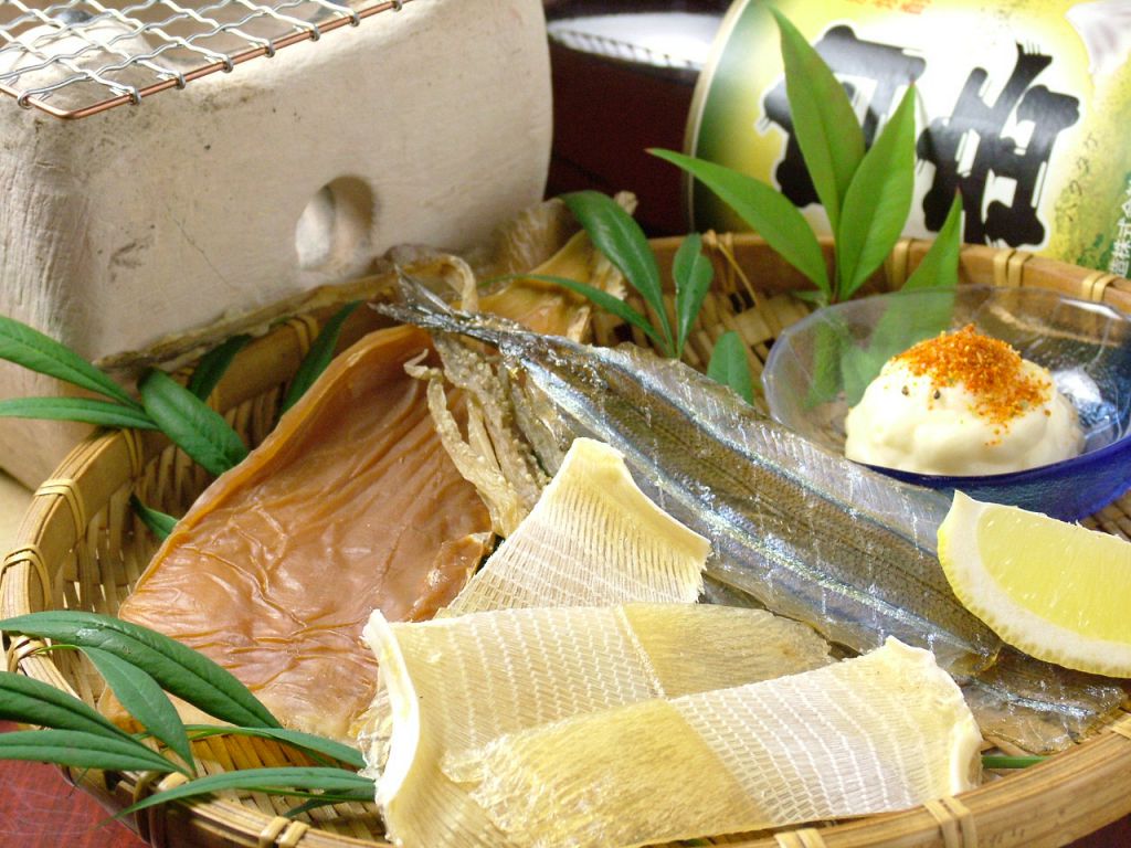 干物も炙って食べると一段と旨い!!日本酒と一緒にくい～ッとどうぞ♪