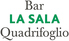 Bar LA SALA Quadrifoglio バー・ラ・サーラ・クアドリフォリオのロゴ