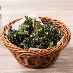 鳴門(なると)わかめの唐揚げ